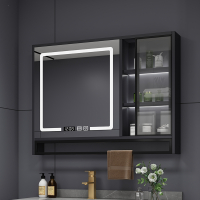 木智能浴室镜柜单独挂墙式厕所镜箱卫生间邦可臣置物架除雾镜子带灯