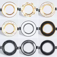 如华福禄筒灯嵌入式led筒灯开孔7.5客厅吊顶7W三色天花灯孔灯家用射灯洞灯