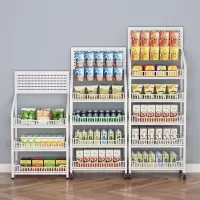 邦可臣超市零食货架家用饮料食品玩具展示架移动便利店收银台多层置物架