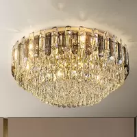 邦可臣轻奢客厅水晶吸顶灯欧式圆形现代简约餐厅卧室灯具