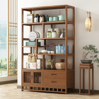 邦可臣茶室茶柜办公室茶架子置物架茶叶架展示柜非博古架茶具收纳柜