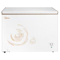 美的(Midea)301升 顶开门卧式冷柜 大容量家用商用大型冰柜 冷藏冷冻转换柜
