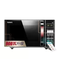 [新品]Galanz/格兰仕能25升900瓦微蒸烤一体家用光波炉微波炉光波保鲜、营养解冻、智能除味 黑色