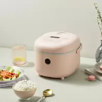 小熊电饭煲家用迷你小型2L容量1-2人宿舍全自动多功能智能煮饭锅 粉色