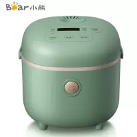 小熊(Bear)电饭煲 2L多功能迷你电饭锅 智能预约立体式加热全自动1-2人煮粥锅 复古绿3L