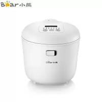 小熊(Bear)电饭煲 2L多功能迷你电饭锅 智能预约立体式加热全自动1-2人煮粥锅 白色1.2L