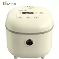 小熊(Bear)电饭煲 2L多功能迷你电饭锅 智能预约立体式加热全自动1-2人煮粥锅 米色2L