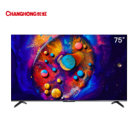 新品长虹电视机75英寸 液晶8K超高清语音智能全面屏超薄机身超大内存