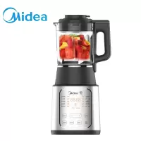 美的(Midea)破壁机智能静频大马力电机双重涡轮风道弧面大火豆浆机榨汁机婴儿辅食机 高温清洗 一机多杯