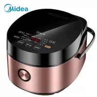 美的 (Midea) 电饭煲5L/升 多功能家用24小时预约电饭锅匠铜聚能釜不粘锅不溢锅触摸控易清洗