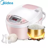 美的(Midea)电饭煲3升/3L 家用多功能智能预约电饭锅24小时预约大容量不粘锅不溢锅聚能蜂窝釜 传感智能控温