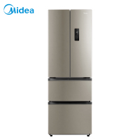 美的(Midea)) 318升 变频节能 智能控 风冷无霜 铂金净味家用省电多电冰箱 占地不足0.5平米 双变频风冷