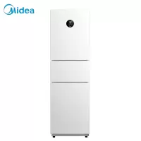 美的(midea) 230升三无霜大眼萌冰箱智能控变频无霜 节能一级能效家用电冰箱铂金净味 精美外观设计