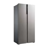 美的冰箱 BCD-452WKPZM(E) 泰坦银 双变频节能 双开家用电冰箱铂金净味 风冷无霜 纤薄机身 轻奢泰坦银