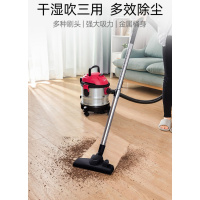 美的吸尘器家用小型大吸力干湿两用车载手持式强力大功率技术 安全防水设计 坚固底盘设计 小巧易收纳 精美设计