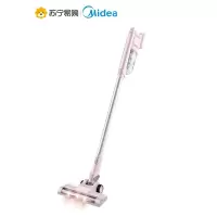 美的无线吸尘器家用小型大吸力超强力无绳手持式吸尘器 大容量尘盒 吸力大小可调 精美外观设计 前置探照灯 双电机配置