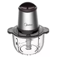 美的(Midea) 绞肉机加厚玻璃碗 两档调速 2.5L大容量 家用多功能打馅料理机2.5L大容量 加厚玻璃碗