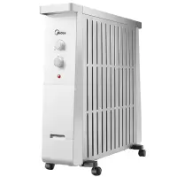 美的(Midea)油汀取暖器 电暖器家用节能省电暖气油丁酊13片速热倾倒断电 一体式防烫 倾倒断电 内置加湿盒