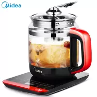 美的(Midea)养生壶1.5L容量多功能 高硼硅玻璃 养生煎药壶 触屏式电茶壶 电水壶