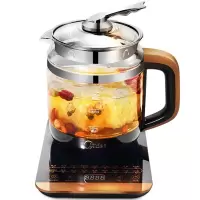 美的（Midea）多功能养生壶智能触屏式保温电水壶多功能1.5L高硼硅玻璃加厚电水壶 煮花茶