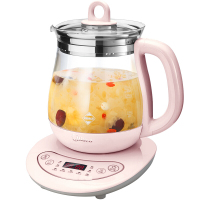 美的电水壶 1.5L 多功能电水壶 优质温控器 4段温度设定 派博高硼硅玻璃 电水壶