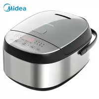 美的(Midea)电饭煲5L/升家用智能24H预约电饭锅热水快饭不粘锅不溢锅麦饭石内胆易清洗5L智