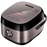 美的AI智能家用4L电饭煲精钢鼎釜IH电磁加热24小时预约电饭锅预约功能;自动断电功能;保温功能一键开