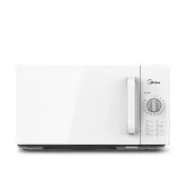 [焕新价]美的微波炉 M1-201A/PM2000/M100 机械式微波炉20L迷你转盘式多功能家用正品转盘多功能 立体