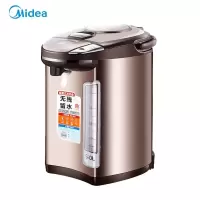美的(Midea) 电热水瓶家用保温304不锈钢5L水壶泡奶冲茶冲咖啡净化除氯关机出水;安全童锁 双