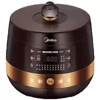 Midea/美的 双胆电压力锅智能家用5L高压饭煲6-8人7精美外观设 耐用内胆多功能 电压力