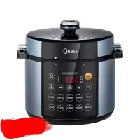 美的电压力锅家用4.8L双胆智能电高压饭煲多功能特价精美外观设 耐用内胆多功能 电压力锅 大容量家用 高品质有保障