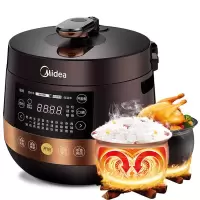 Midea/美的MY-YL50Easy203 电压力锅智能家用饭煲高压锅电压力煲精美外观设 耐用内胆多功能 电压力锅 大