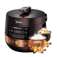 Midea/美的 MY-YL50Easy202/50Easy203电压力锅智能家用高压饭煲