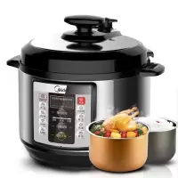Midea/美的 MY-CD5026P电压力锅双胆5L家用智能电高压饭煲