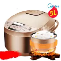 美的电饭煲锅5L升家用智能多功能大容量正品4L 5-6-8人