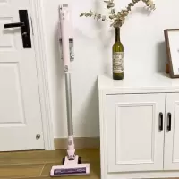 美的无线吸尘器家用小型大吸力超强力无绳手持式吸尘器大吸力 家用卧室 大吸力强力除尘 便捷携带 精致不占位