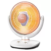 美的小太阳NPS10-15B/15D家用取暖器电热暖器省电小暖阳电热扇暖 暗光不伤眼 2H定时 仰俯可调 1000W N