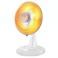 美的小太阳电暖器NPS10-15D家用取暖器卧室摇头电热扇暗光速热暖 暗光不伤眼 无定时 广角送暖 速热 NPS7-15