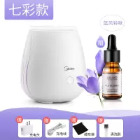 美的净化空气加湿器小型宿舍学生可爱少女心寝室办公室桌面家用卧室床头迷你香薰机房间车载补水保湿喷雾 纳米雾化+彩灯[赠