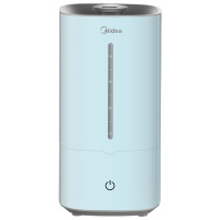 美的空气加湿器家用卧室孕妇婴儿大雾量大容量落地喷雾净化器 马卡龙蓝