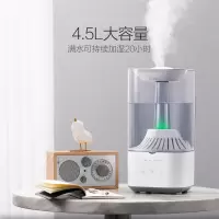 美的香薰加湿器家用卧室空调大喷雾器大雾量孕妇婴儿空气净化 白色