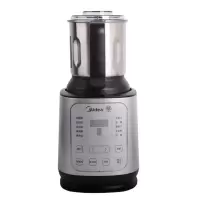 Midea/美的 MJ-BL1543A静频破壁机家用多功能加热豆浆料理机 BL1543A+玻璃杯研磨杯塑料冷杯