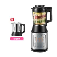 美的破壁机全新静频破壁现代家用多功能加热料理MJ-BL1543A破壁机 银色