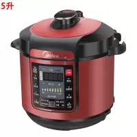 Midea/美的 电压力锅家用智能6L大容量多功能高压力锅 5L电脑版 触屏操作 双胆不串味 专柜