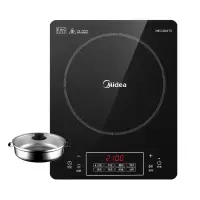 Midea/美的 电池炉智能家用电磁炉火锅节能触摸多功能一体 C21-Simple103[配汤锅