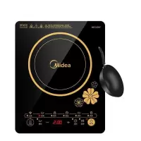 Midea/美的 电池炉电磁炉家用智能大火力电池炉火锅炒菜超薄 美的RT2140[送炒锅]