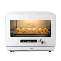 Midea/美的 蒸烤箱家用台式多功能烘焙S1烤箱蒸烤多合一体机 新品首发