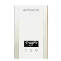 Chigo/志高 ZG-JR8B即热式电热水器洗澡快速热家用小型过水热直热 白色