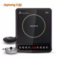 九阳(Joyoung)电磁炉家用火锅套装大功率微晶面板一键爆炒 约防水 九阳C21-SK829(炒锅+汤锅)