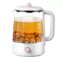 九阳养生壶办公室小型全自动加厚玻璃养身花茶壶家用多功能煮茶器 K15D-WY120白